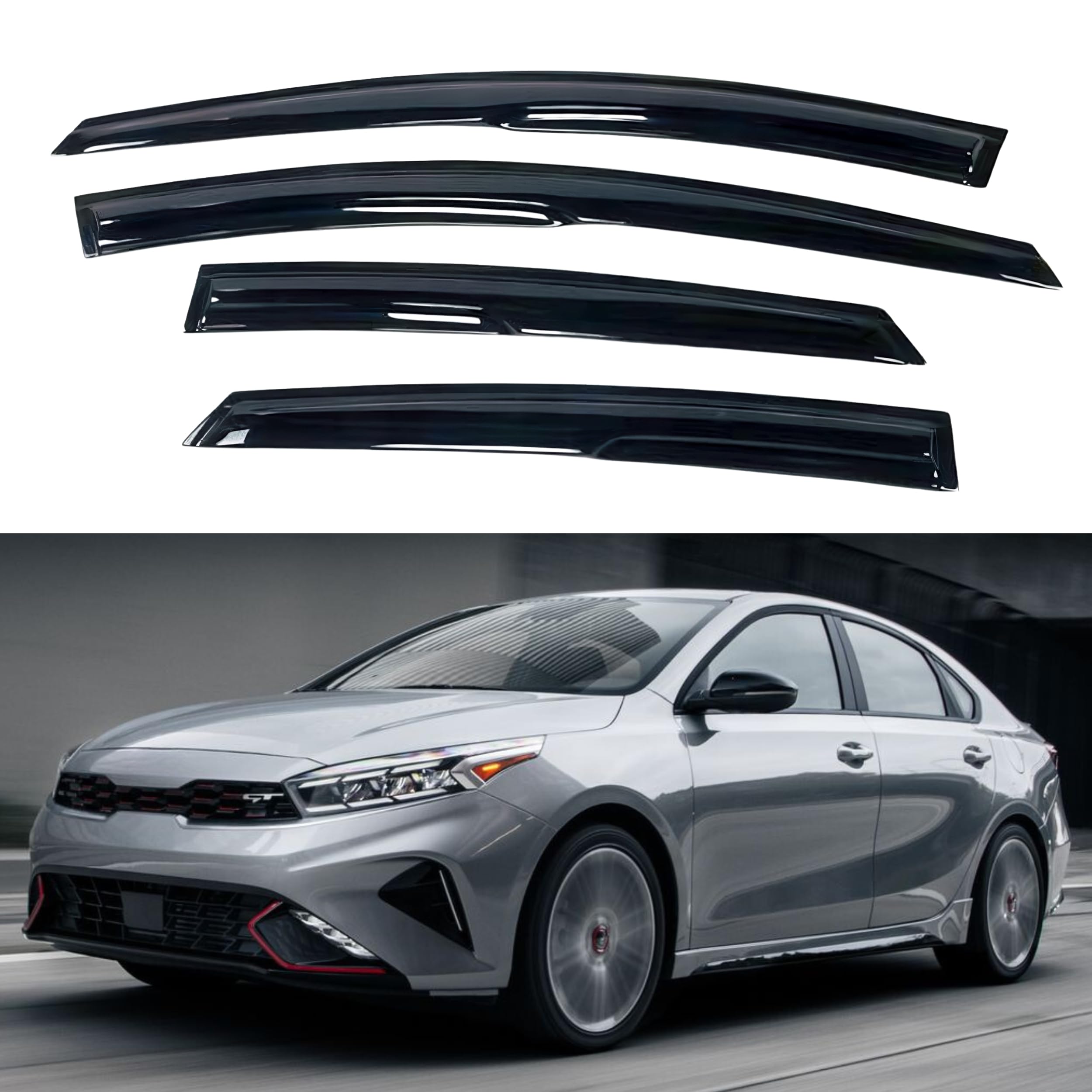 Deflector De Viento Para Ventana Lateral Vicojetor 94255 A | Envío Gratis