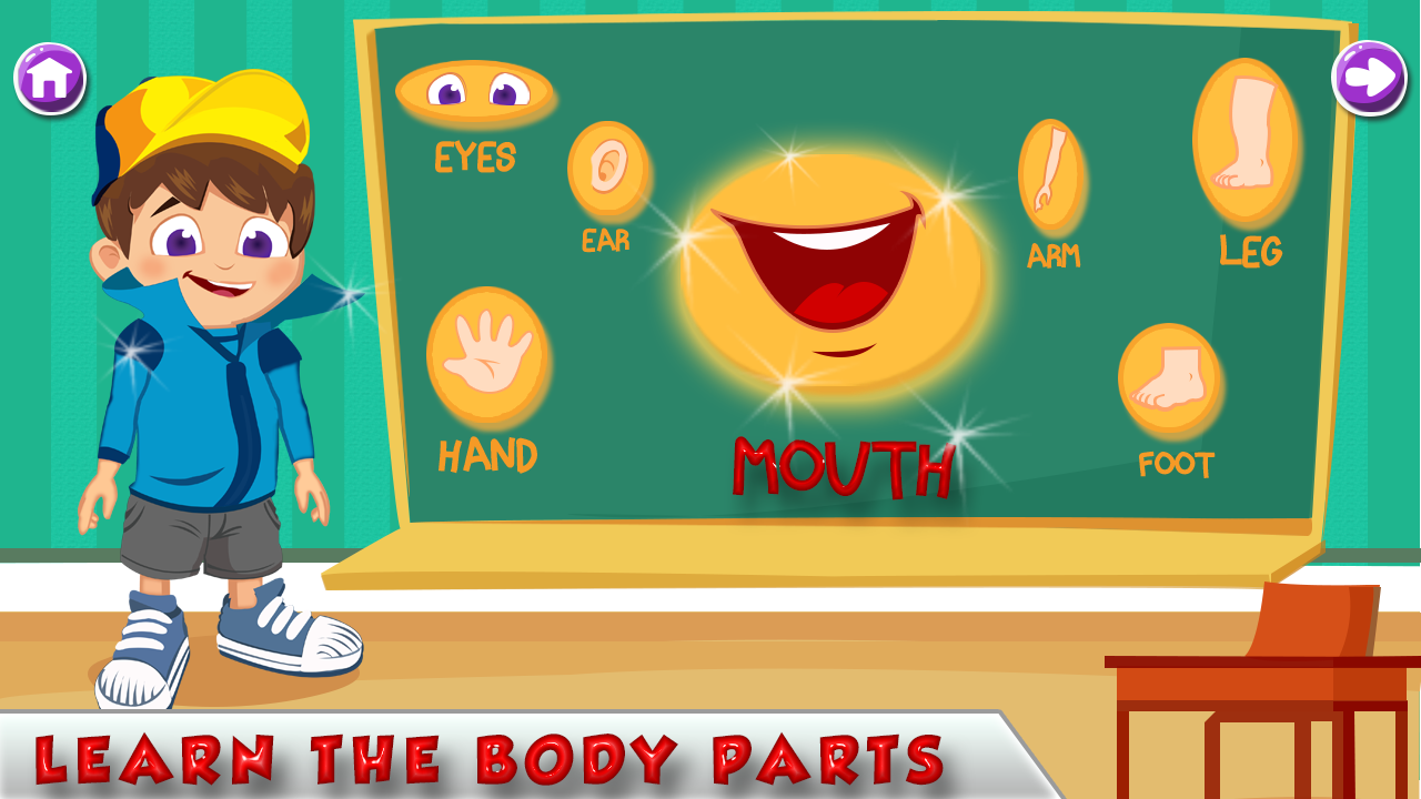 Human Body Parts - Kids Learning - App on Amazon Appstore