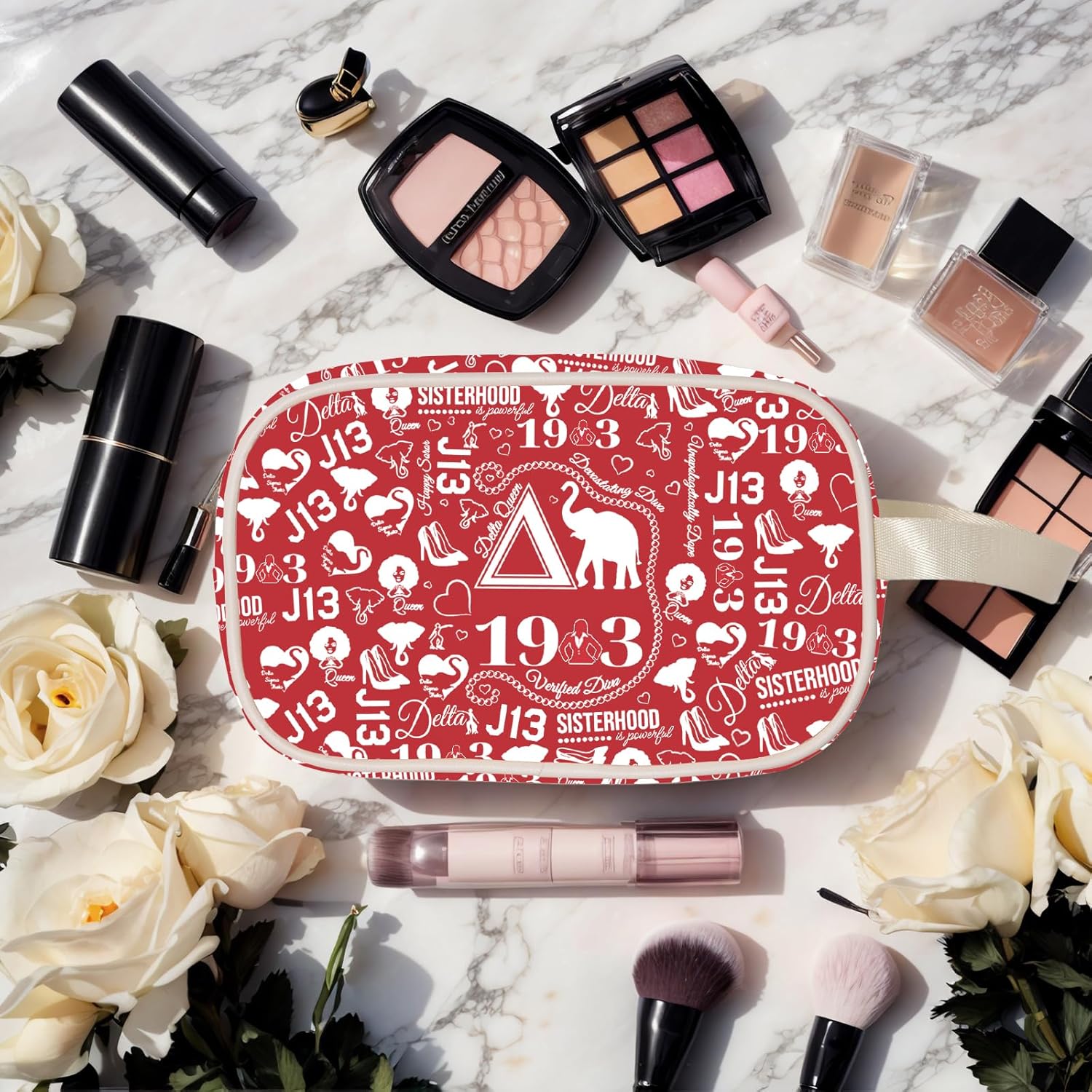 Lywjyb Birdgot Sisterhood Clear Makeup Bag DST Sister Sorority Merch DST Sorority Gift Greek Sister Gift (13 Bag) - Image 6