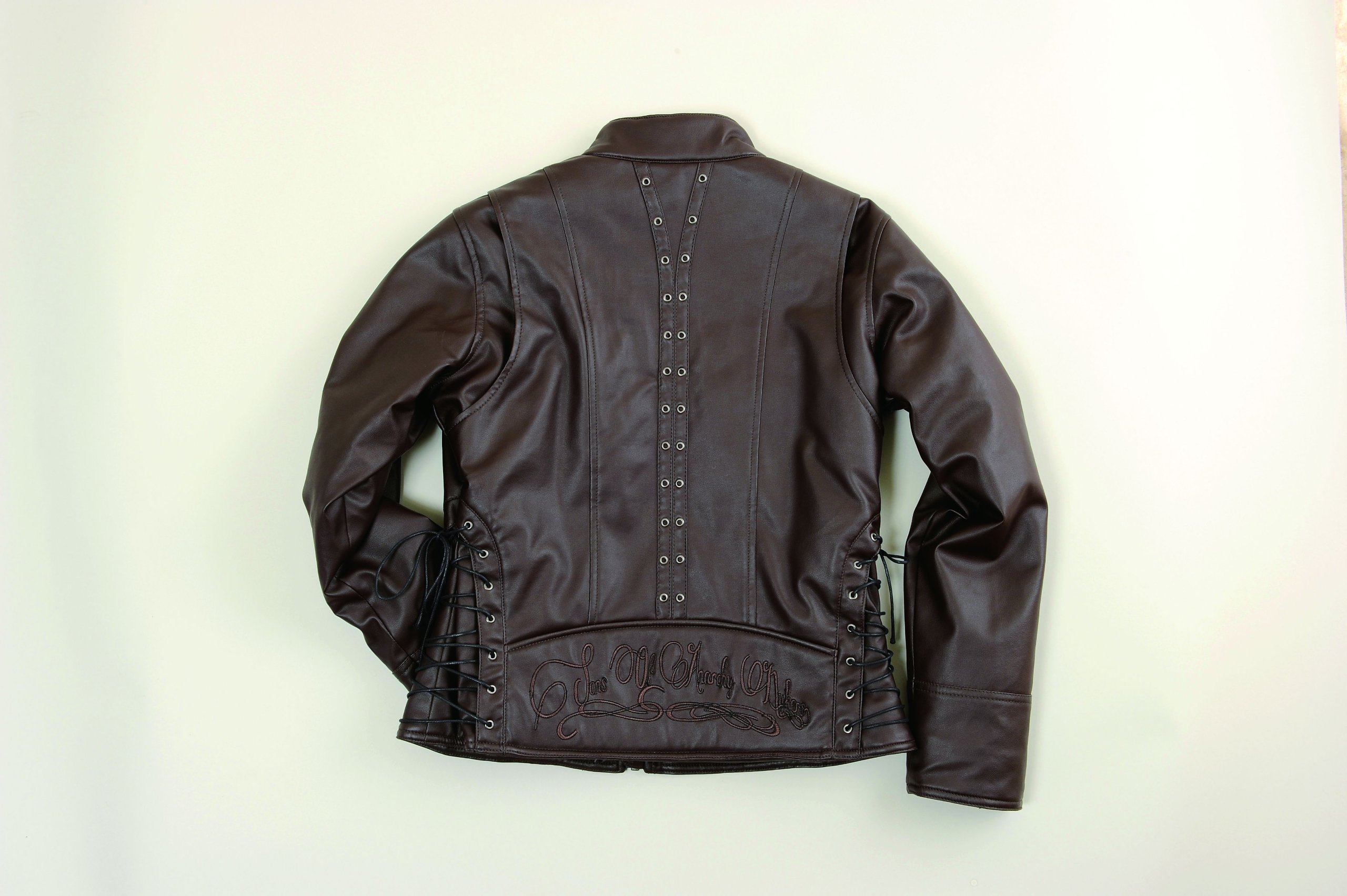 Amazon.co.jp: S.O.A.B レースアップレストレントジャケット BROWN M 