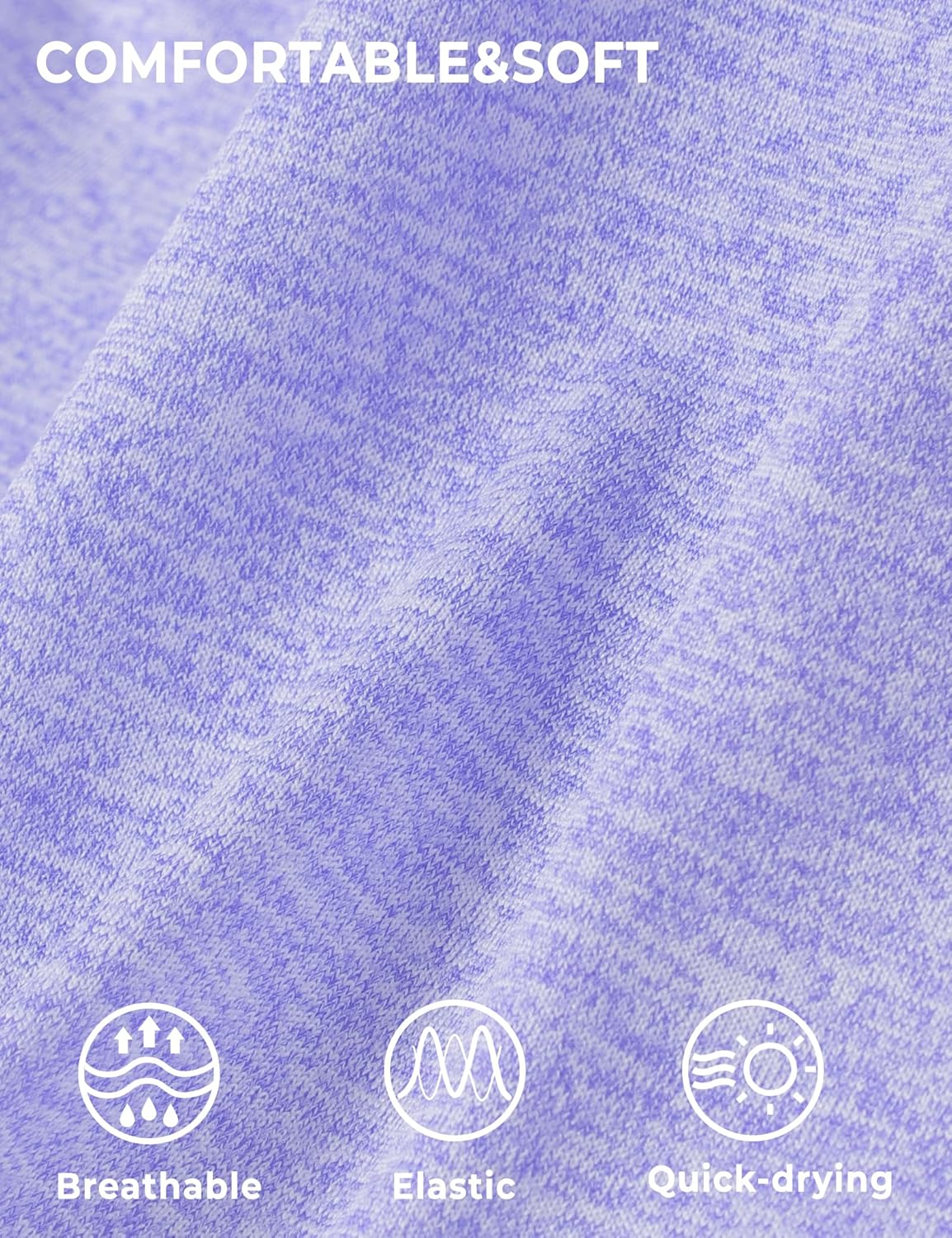 BOOPH 4 Packs Girls Shorts Quick Dry Kids Athletic Soccer Running Dolphin Shorts with Pockets - Image 6