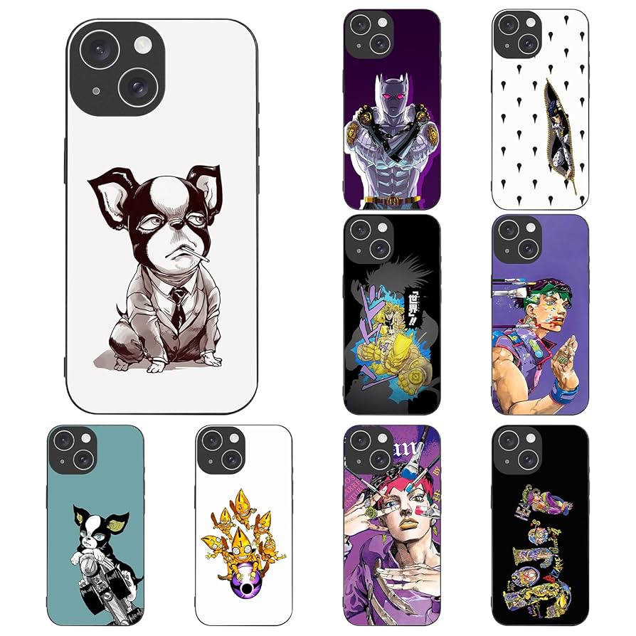 ジョジョの奇妙な冒険 イギー スマホケース Amazon.co.jp: IPhone16用 ケース ジョジョの奇妙な冒険 イギー