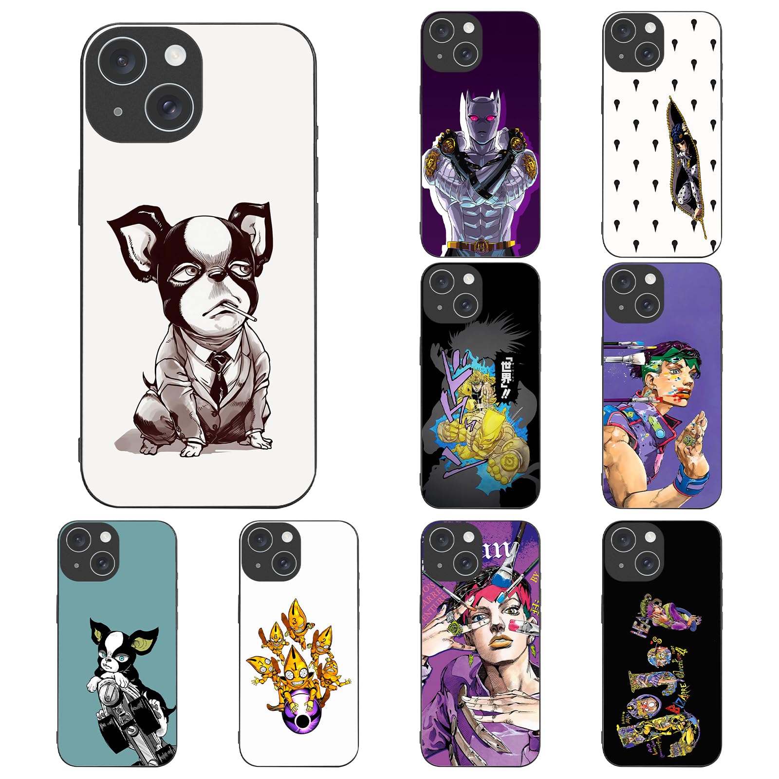 ジョジョの奇妙な冒険 イギー スマホケース Amazon.co.jp: IPhone16用 ケース ジョジョの奇妙な冒険 イギー