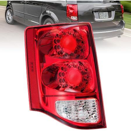LED Tail Light Compatible With 2011-2020 Dodge Grand Caravan – Right Passenger Side, Replaces 5182534AF