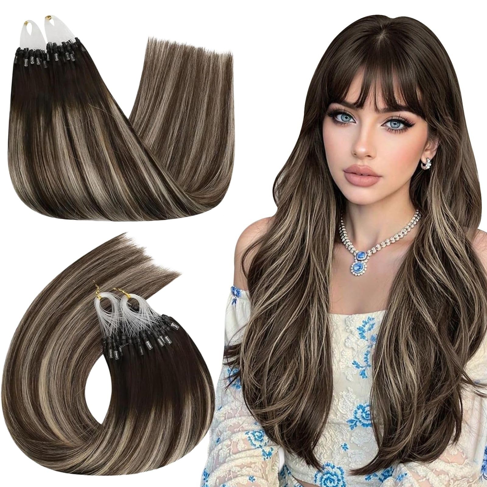 Ugeat Bondings Extensions Echthaar Remy Extensions Echthaar Bondings Haarverlängerungen Pre Bonded Hair