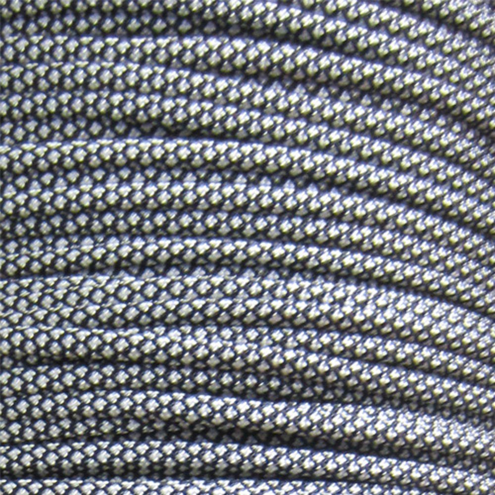 PARACORD PLANET 50 Feet Nylon 550lb Type III 7 Strand Paracord Sterling Silver โ image 1