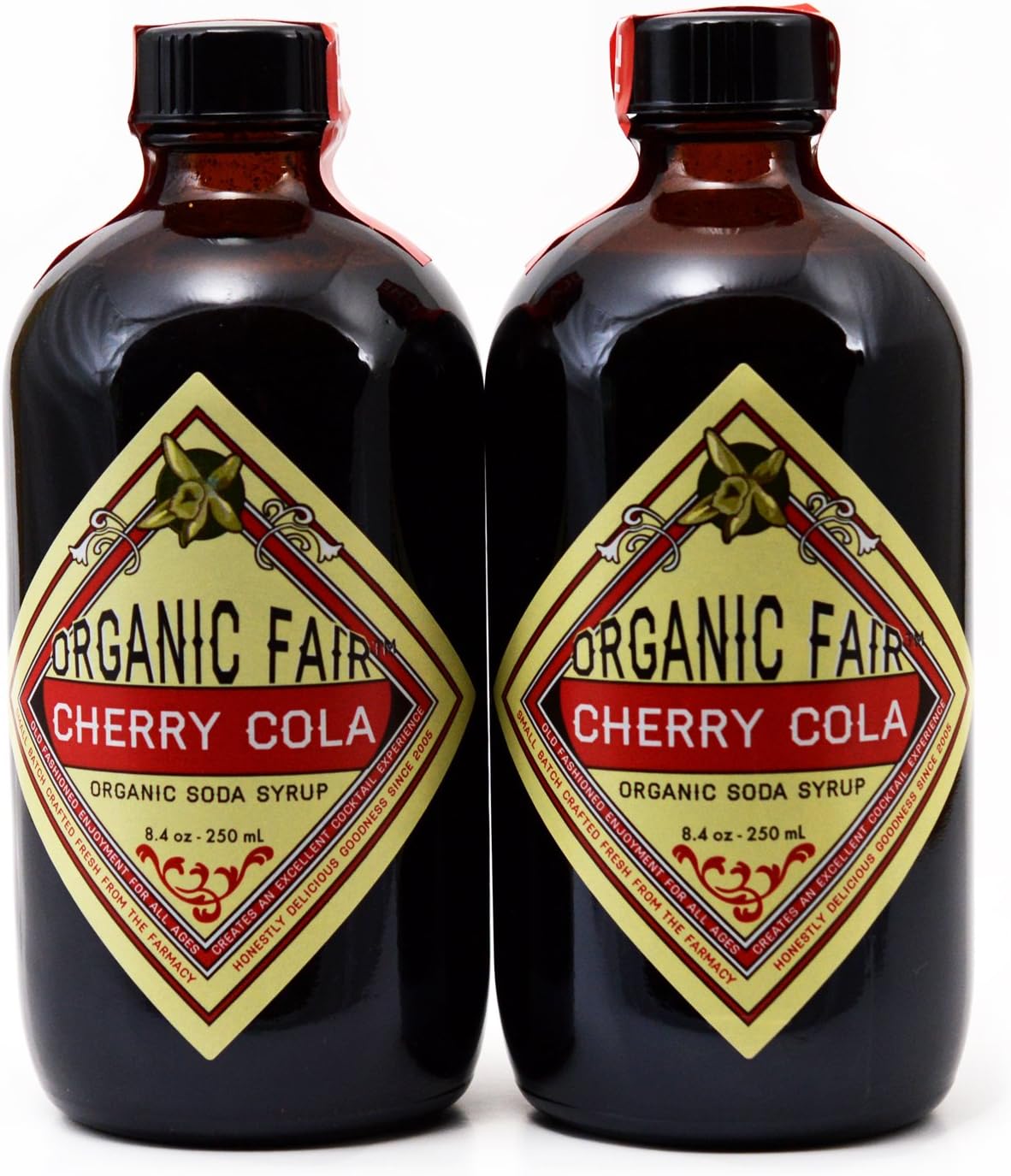 Organic Fair Cherry Cola Soda Syrup - 2 Pack