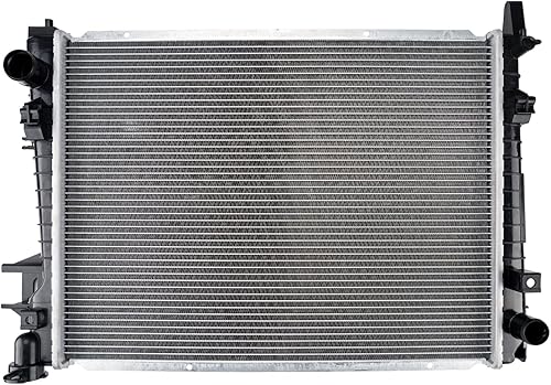 KAX Reemplazo del radiador CU2480 para Ram1500 2002-2008, Ram2500 2003-2003, Ram3500 2003-2003 3.7L 4.7L 5.7L 5.9L