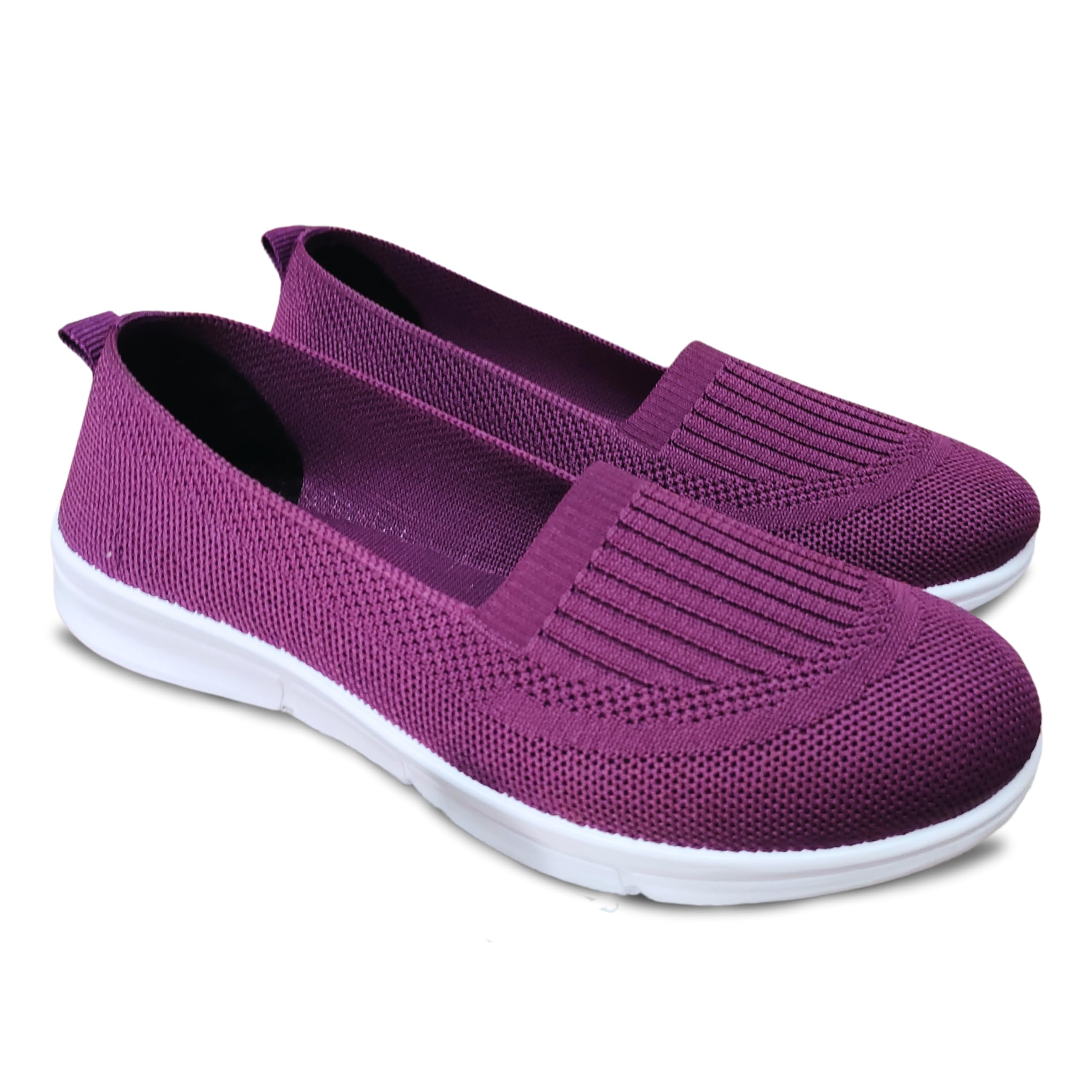 Women's Trendy Belly Shoes - Fashionable Comfort for Every Step Rose-5-picture-13