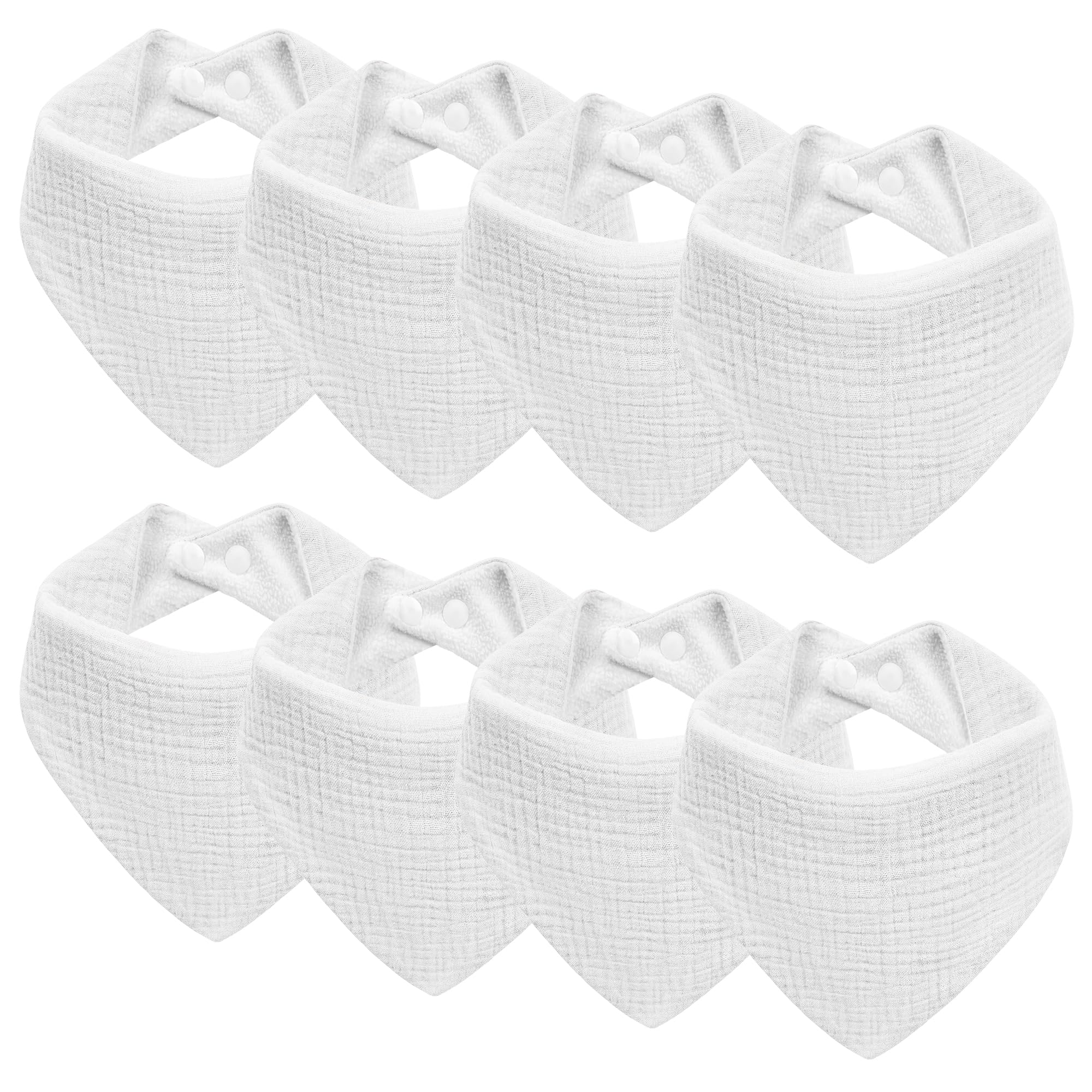 Kewlife gift Lätzchen Baby Musselin Dreieckstuch Baby Halstuch Verstellbare für Junge und Mädchen