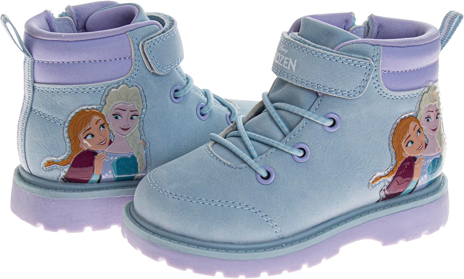 Josmo Character Kids Frozen Minnie Mouse Cars Paw Patrol SpiderMan Boot for Boys Girls Workboot Walking Winter Hiking Climbing Snow Boots for Kid Size 7-10 Toddler / 11-12 Little Kid