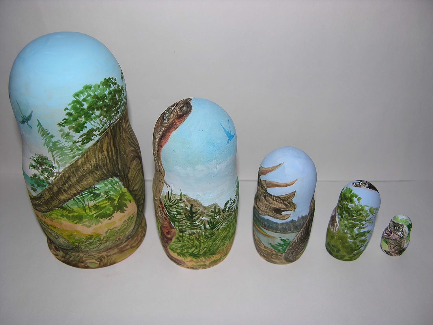 Dinosaurs Nesting Doll
