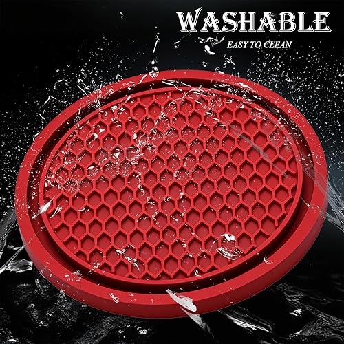 Miniatura 3 de 4 posavasos para automóvil, portavasos universales antideslizantes para automóvil, 2.75 pulgadas, accesorios universales antideslizantes para el