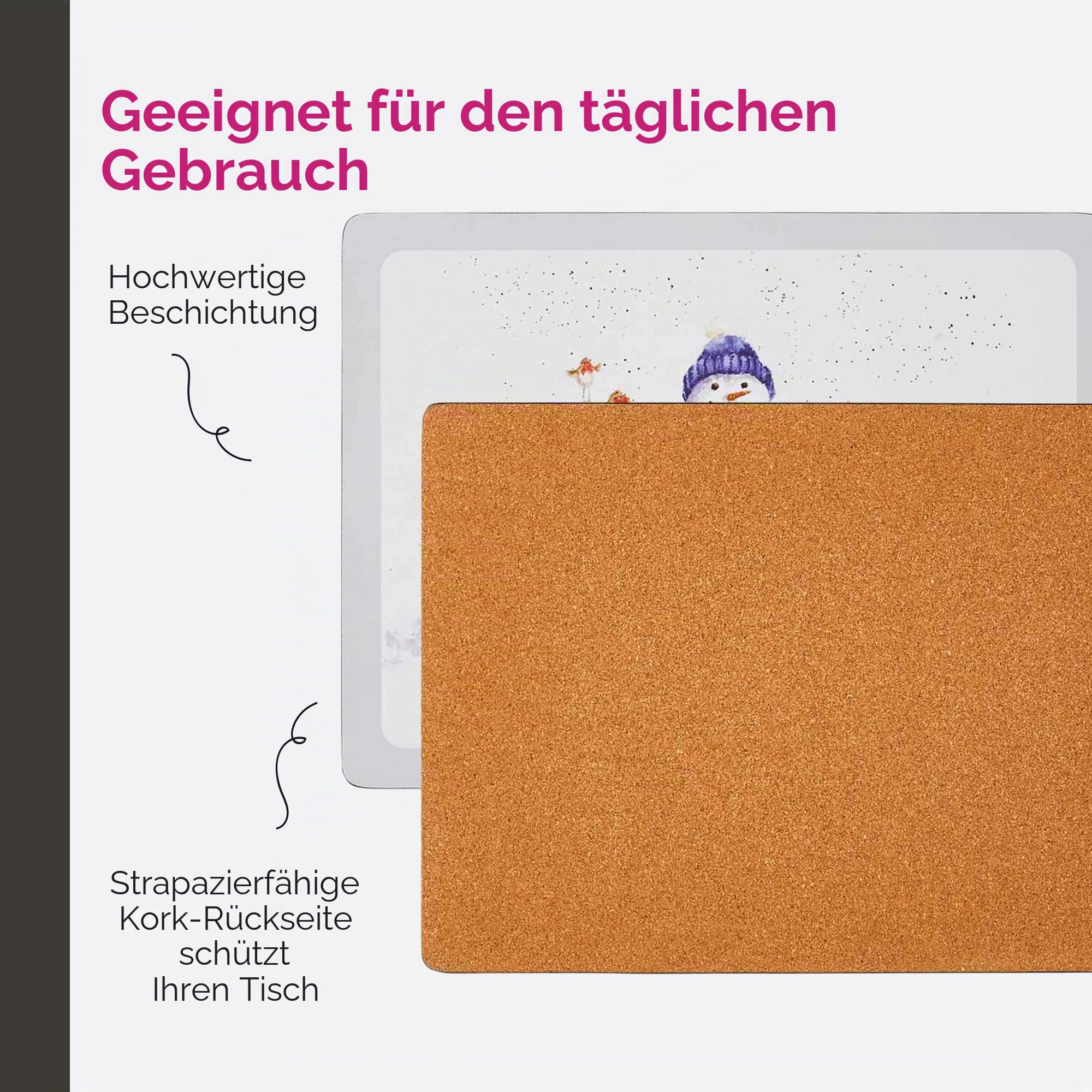 Pimpernel Wrendale Weihnachts-Tischsets, 6er-Set, Produktcode: X0010568976