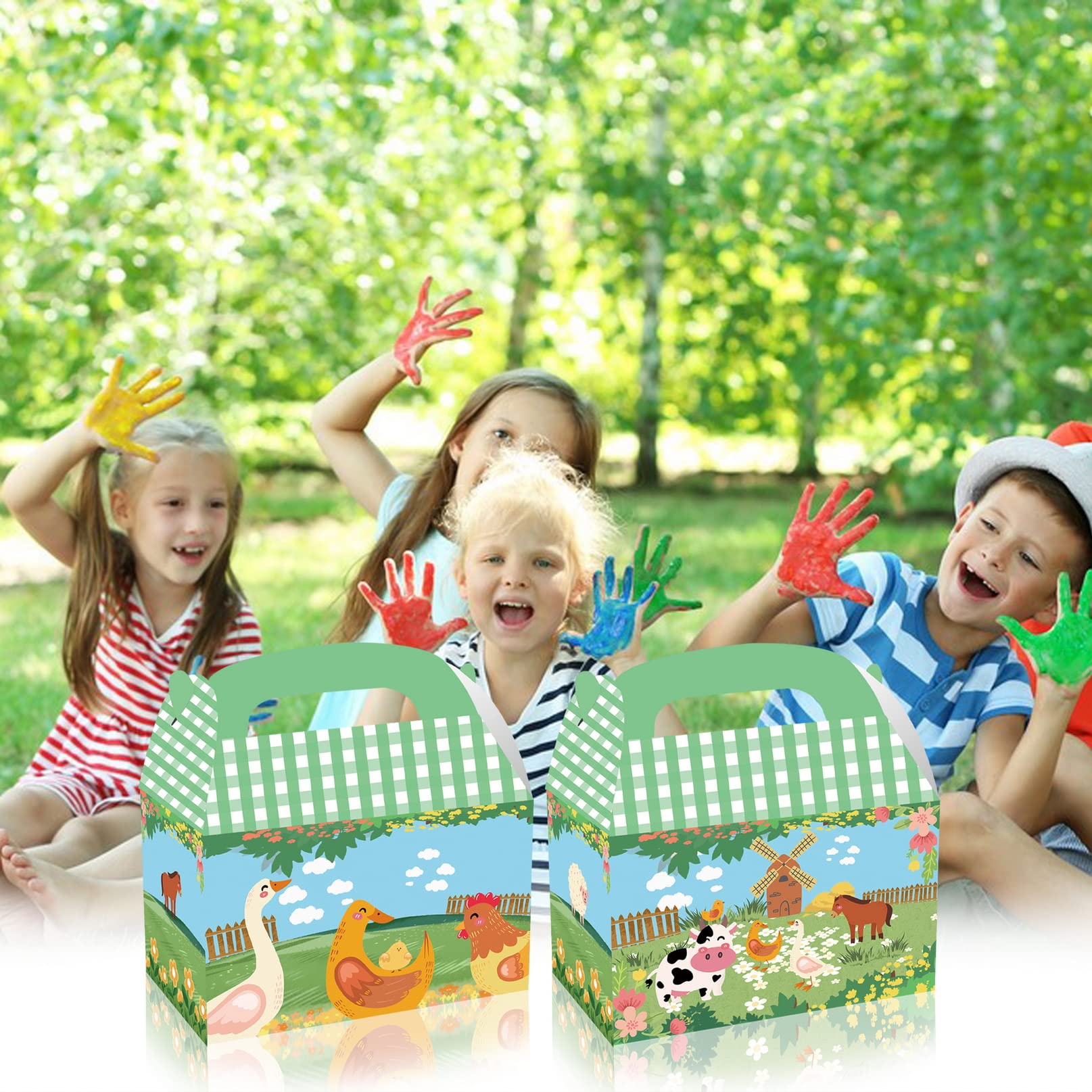 2 Boîtes à Friandises Avec Fenêtre - Flocon De Neige Pour L