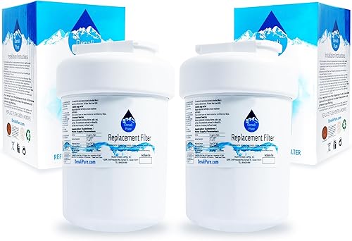 Denali Pure Paquete de 2 filtros de agua de repuesto para refrigerador Hotpoint HSM25GFRFSA - Compatible con Hotpoint MWF, cartucho de filtro de
