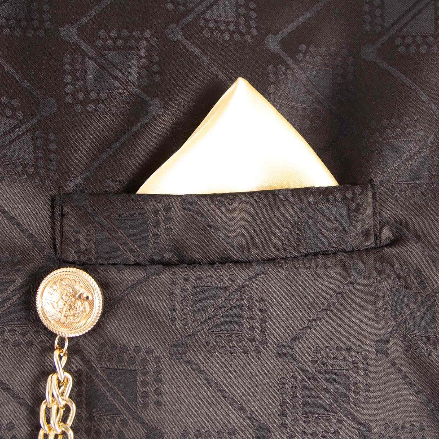 APTX African Suit for Men Dashiki Embroidery Jackets and Pants 2 Piece with Kerchief Slim Fit Formal Outfits Wedding