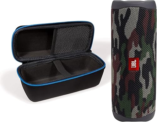 Miniatura 9 de JBL Flip 5 (camuflaje negro) + paquete con divvi! Funda protectora rígida