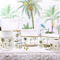 Vista 2 de Avanti Linens - Paño de baño, algodón suave y absorbente (colección Colony Palm)