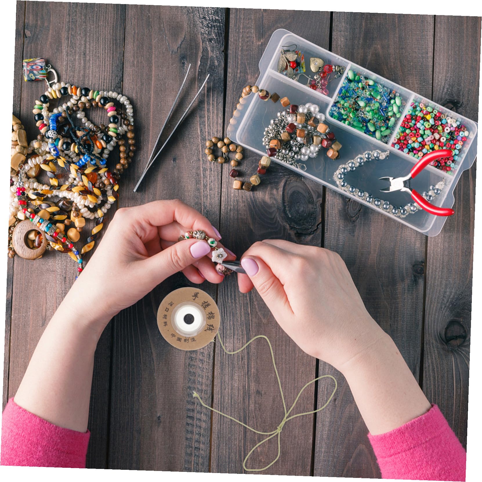 12 Stück Teiliges Handgesponnene Baumwollkordel Bunte Knüpf Perlenfäden für Schmuckherstellung Armbänder Tibetische Schnur DIY Bastelbedarf