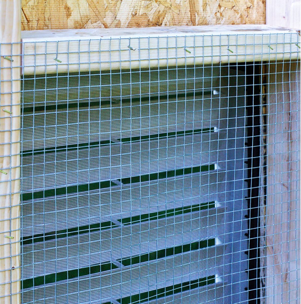 Garden Zone 24 Inches x 100 Feet 19-Gauge Galvanized Hardware Cloth with 1/2-Inch Openings