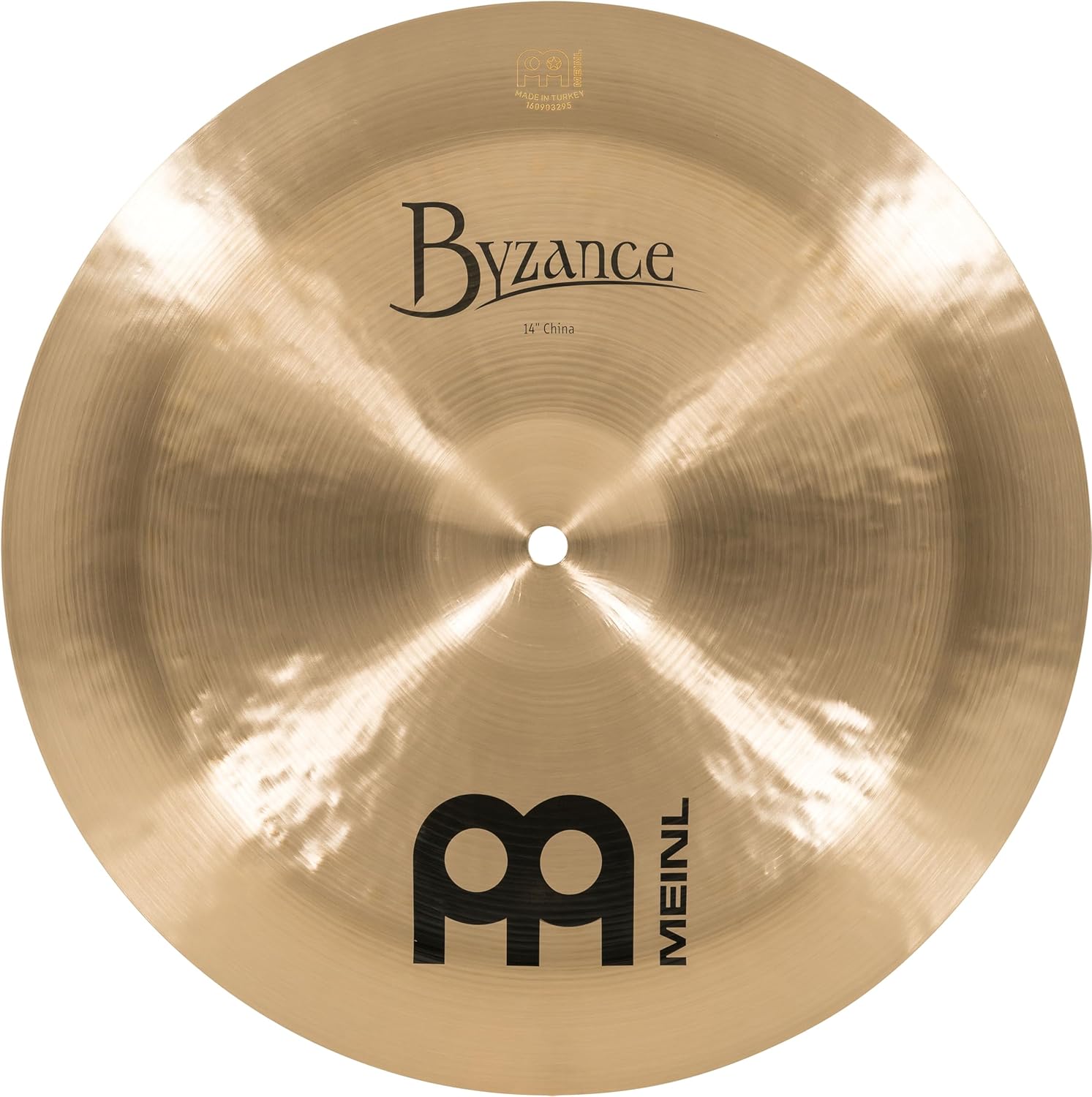 Byzance 14" Traditional China — MADE IN TURKEY — Hand Hammered B20 Bronze, 2-YEAR WARRANTY
