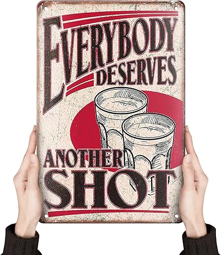 Clolinse Vintage Bar Cool Things Shop Decoración de habitación Divertido letrero de hojalata de pared de estúpido hombre estúpido cartel para el