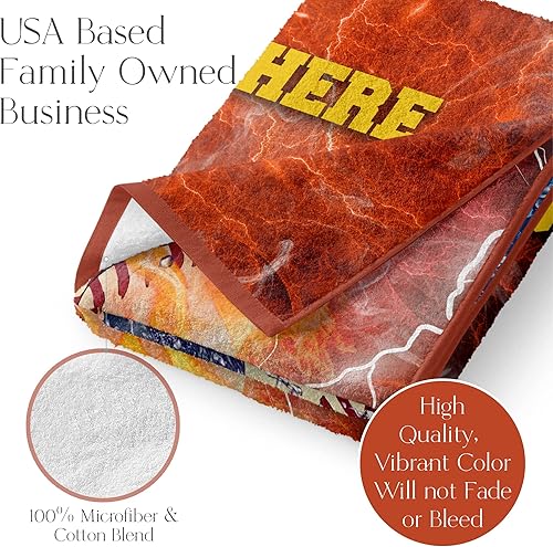 Miniatura 8 de Toalla de playa personalizada de microfibra para videojuegos para niños y niñas con nombre personalizado de niños, algodón suave y absorbente, de