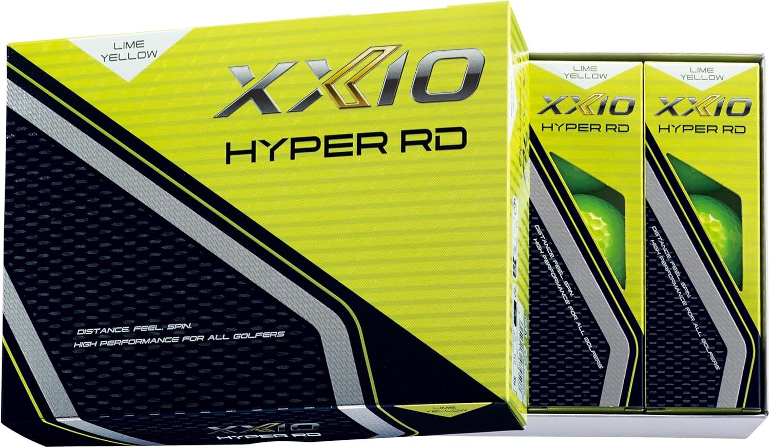 DUNLOP XXIO Hyper RD Golf Balls 1-Dozen Yellow
