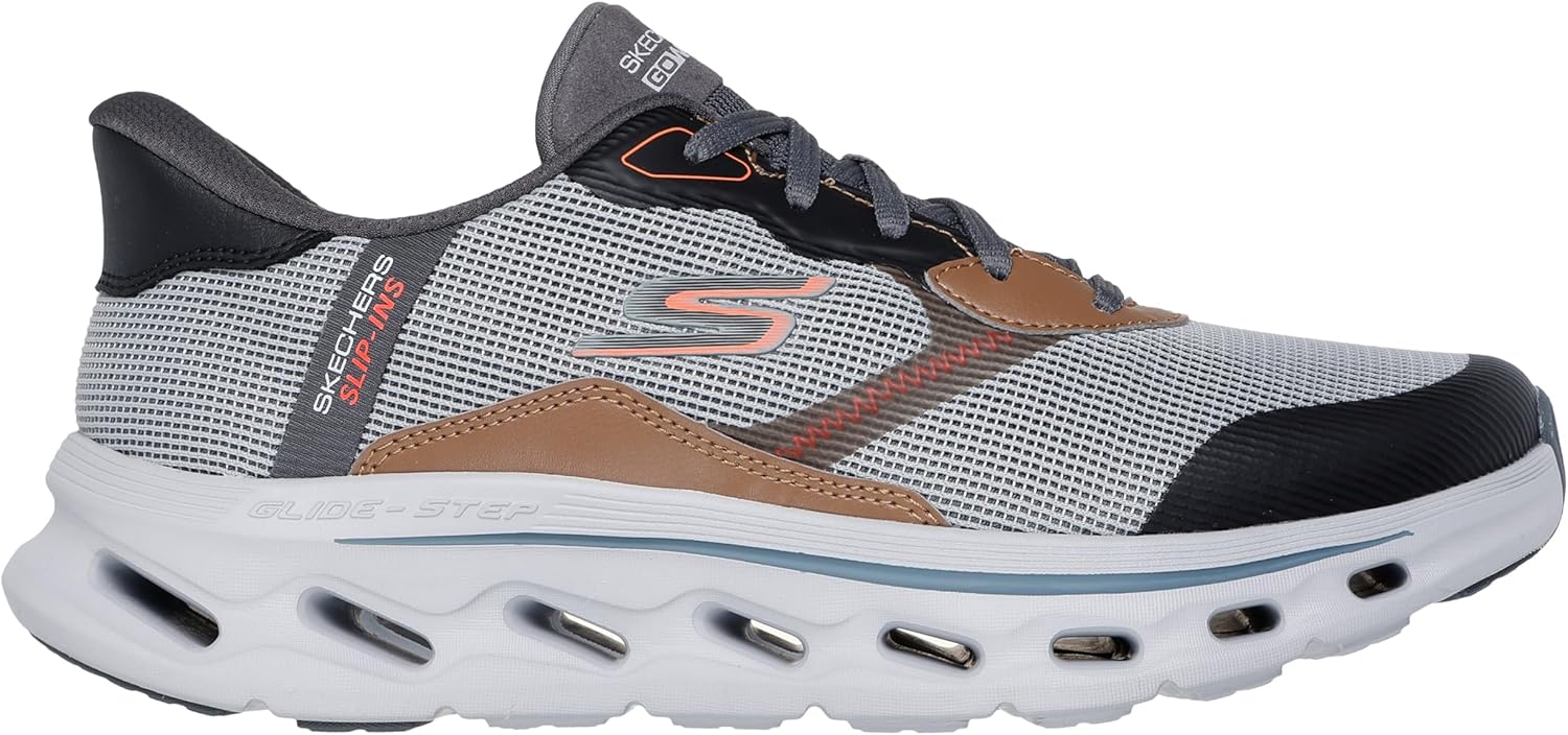 Skechers Mens Men's Hands Free Slip-ins Go Walk Glide-Step 2.0 - Zac Sneaker - Image 4