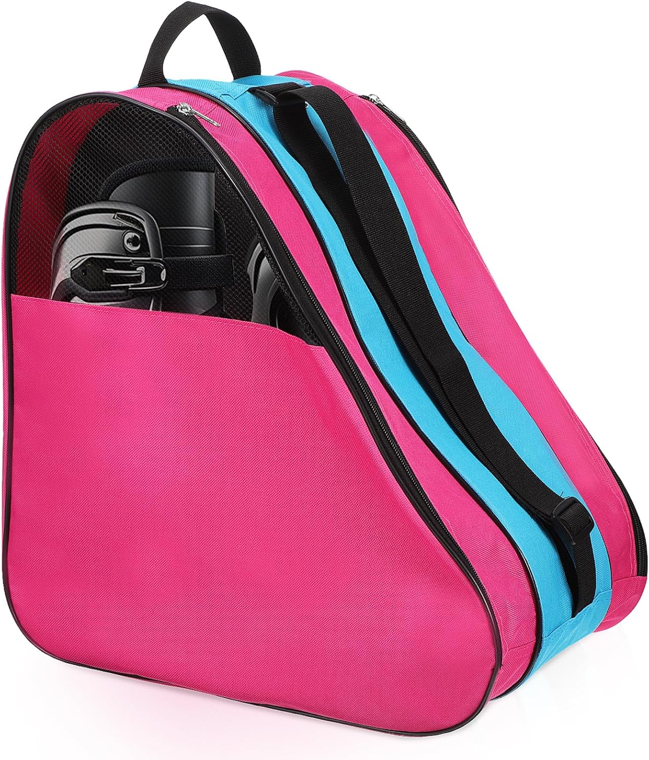 Happyyami Boys and Girls Roller Skate Backpack Oxford Skating Bag for Boy Girl Versatile Storage for Roller Skates and Protective Gear Stylish Design