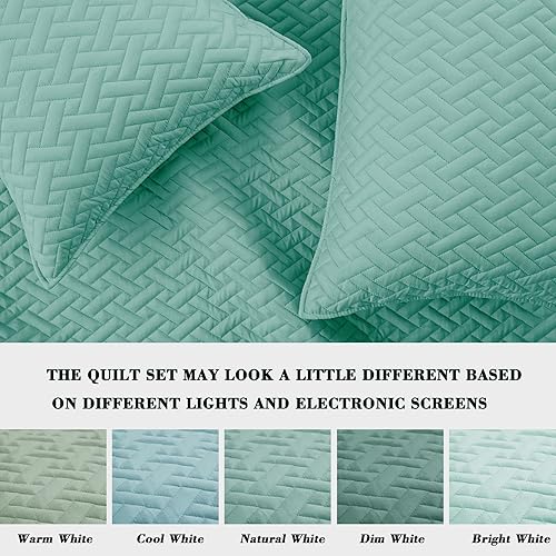 Miniatura 6 de Exclusivo Mezcla - Juego de edredón con fundas de almohada, como colchamantafunda de cama (tejido de cesta)  Suave, ligero, reversible e