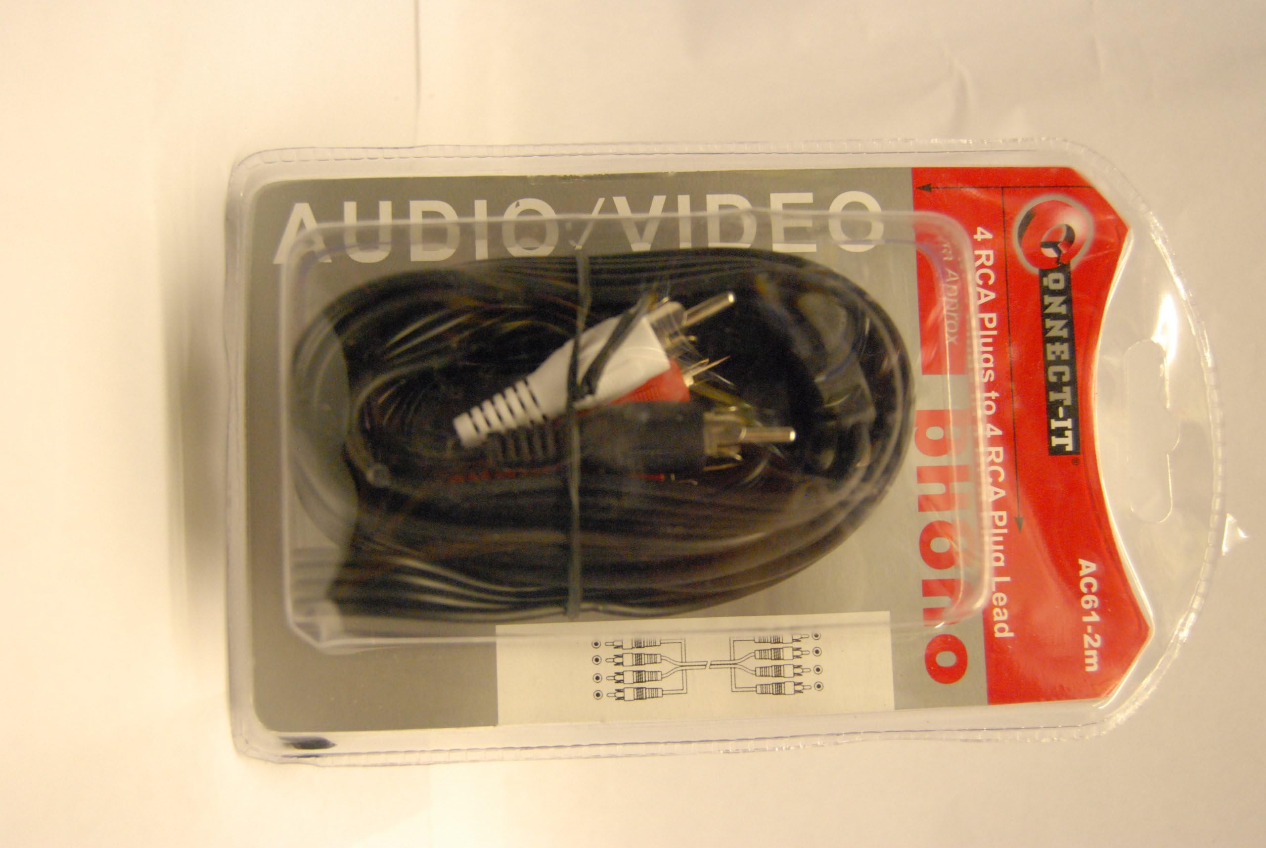 5 Metre 3 RCA plugs to 3 RCA plugs