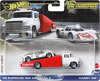 Hot Wheels Team Transport '66 Porsche 906 Carrera 6 Carry On #66