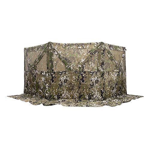 Barronett Blinds Adjustable Panel Blind, Ultra-Portable Concealment, Adjustable Height, 1-2