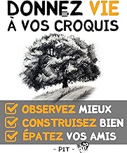 Download Donnez vie à vos croquis: Techniques de dessin d'observation et de construction pour débutants PDF