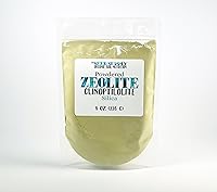 Vista 1 de 8 onzas - Clinoptilolite Zeolite Powder - Gran intercambio CEC - Alto potasio y calcio junto con muchos más minerales y elementos - sílice opalina