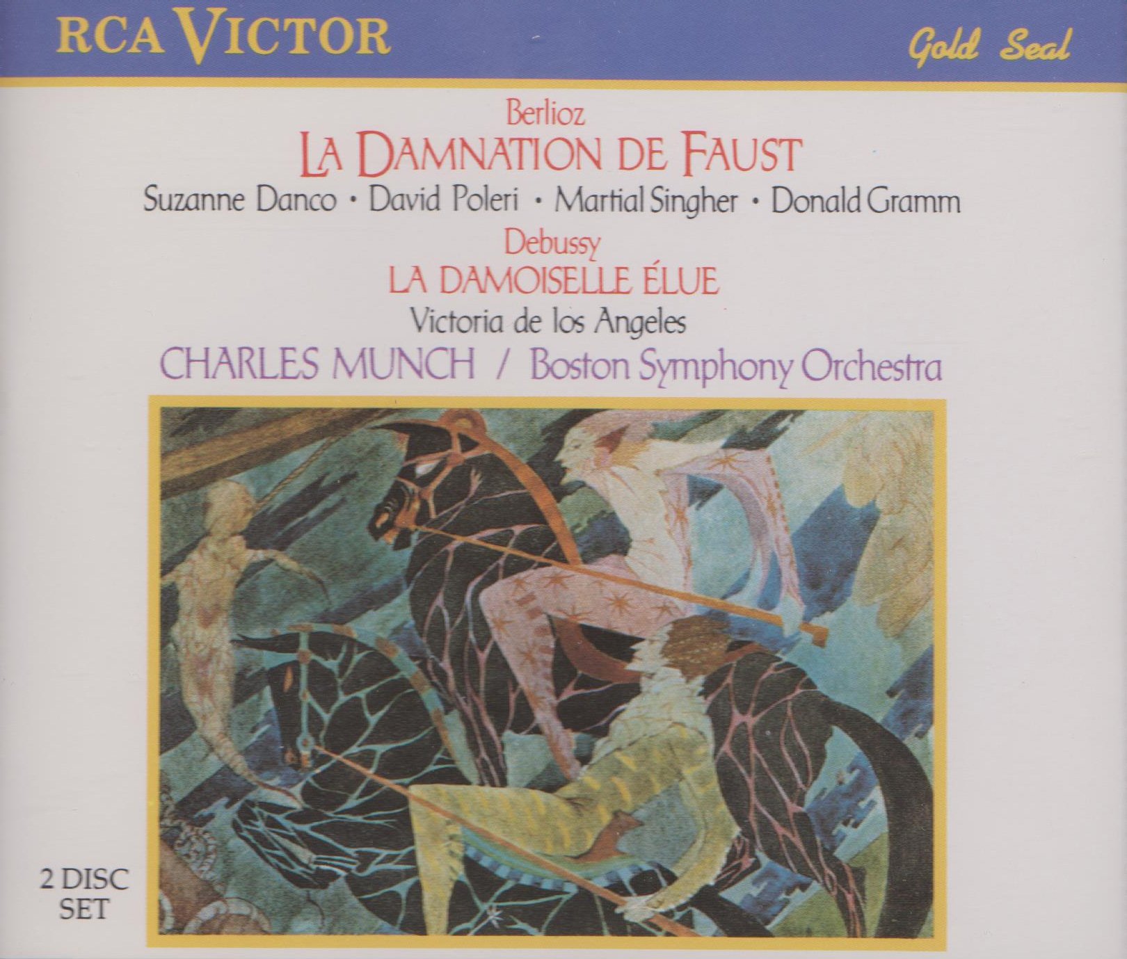 Berlioz : La Damnation de Faust / Debussy : La Damoiselle Elue