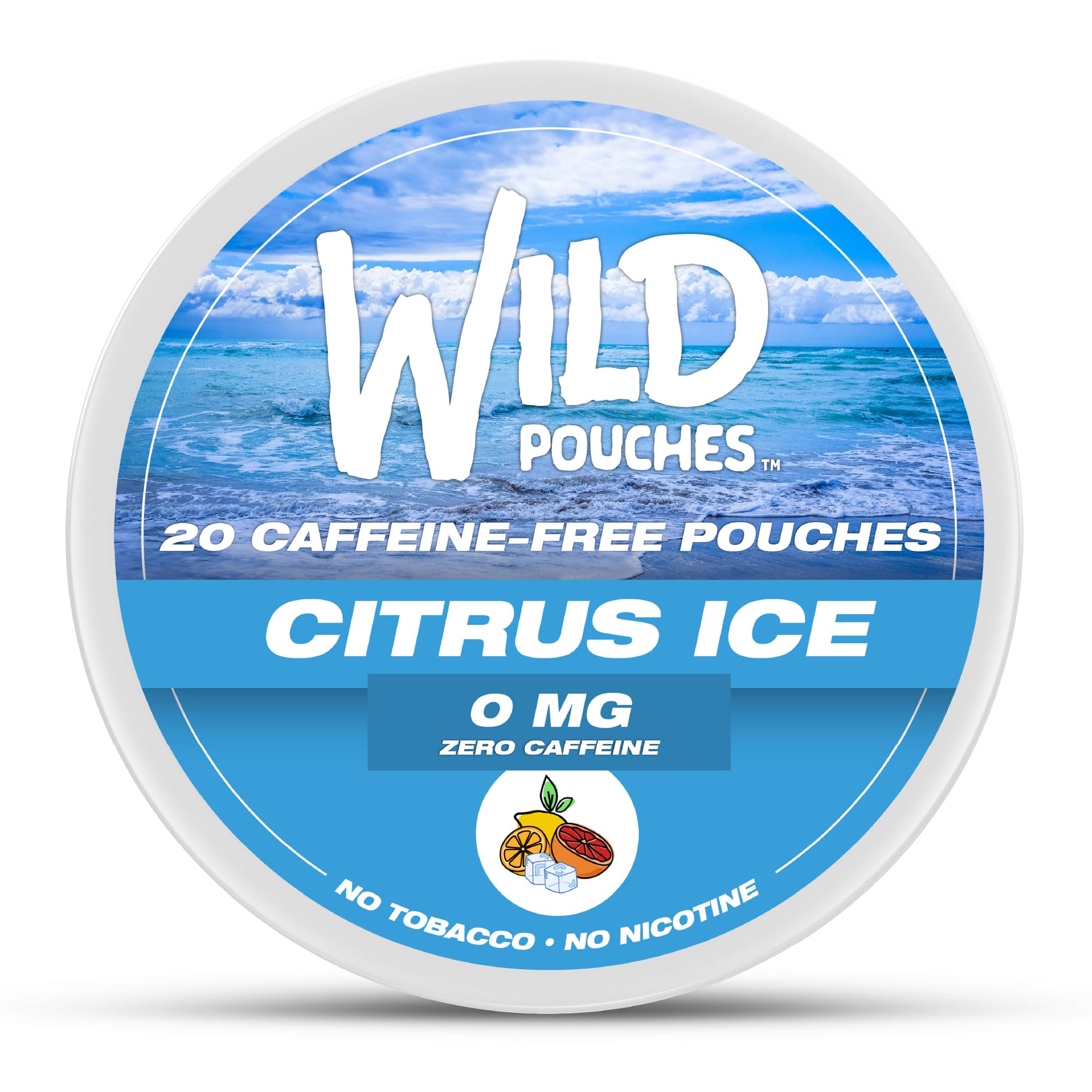 Amazon.com: Wild 0mg Nicotine Free Pouches No Caffeine Citrus Ice