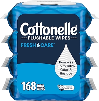 Cottonelle Fresh Care Flushable Wet Wipes for Adults