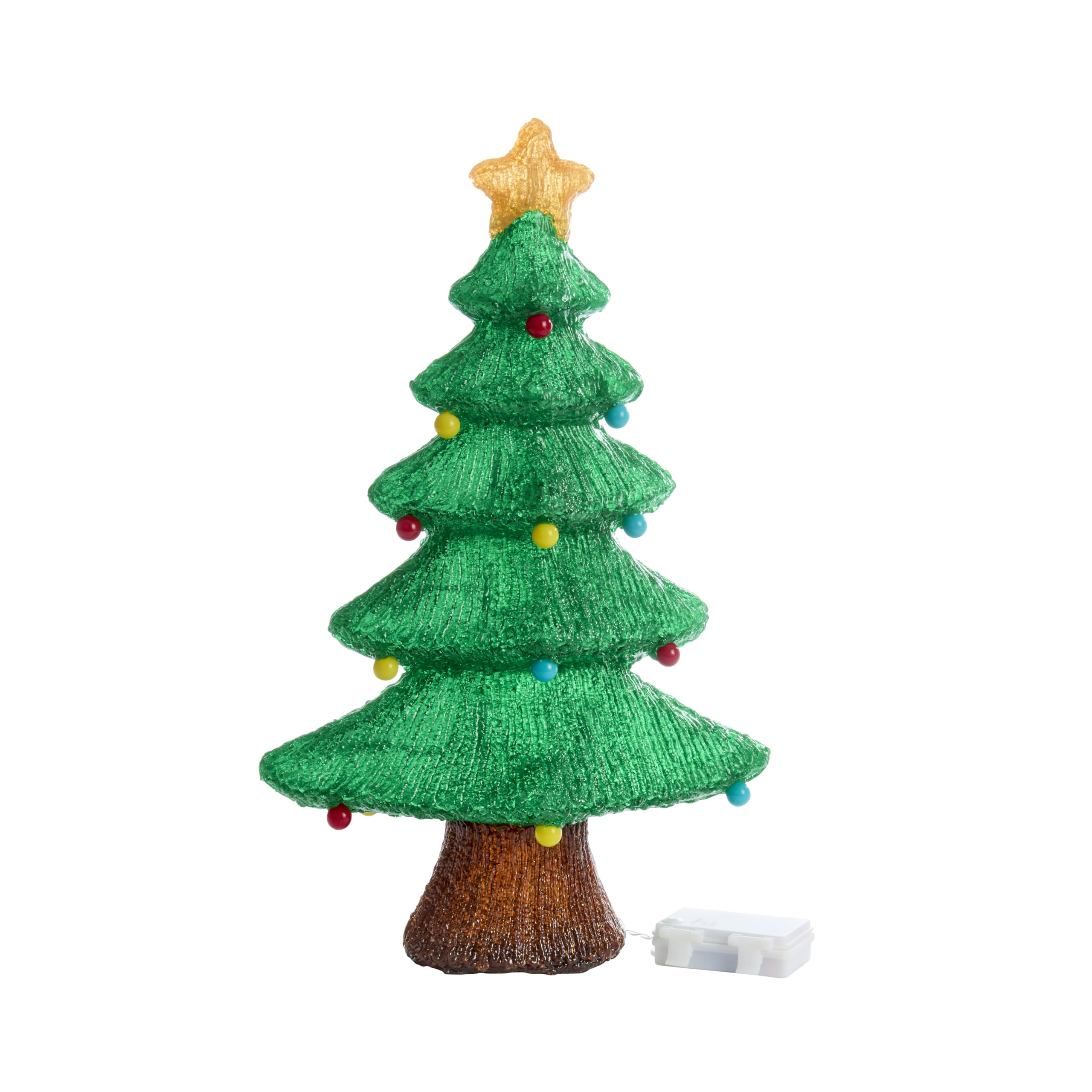 Three Kings InLit Ice Bauble Tree