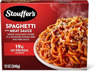 Stouffer's Classics Spaghetti with Meat Sauce Frozen Meal - Fresh Pasta in Hearty Tomato Beef Sauce, No Preservatives