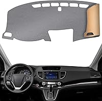 Vista 35 de KEYOOG Cubierta de tablero para Ho-nda Civic 2011-2006 (para conducción a la izquierda), alfombrilla antirreflejos, protector solar antideslizante