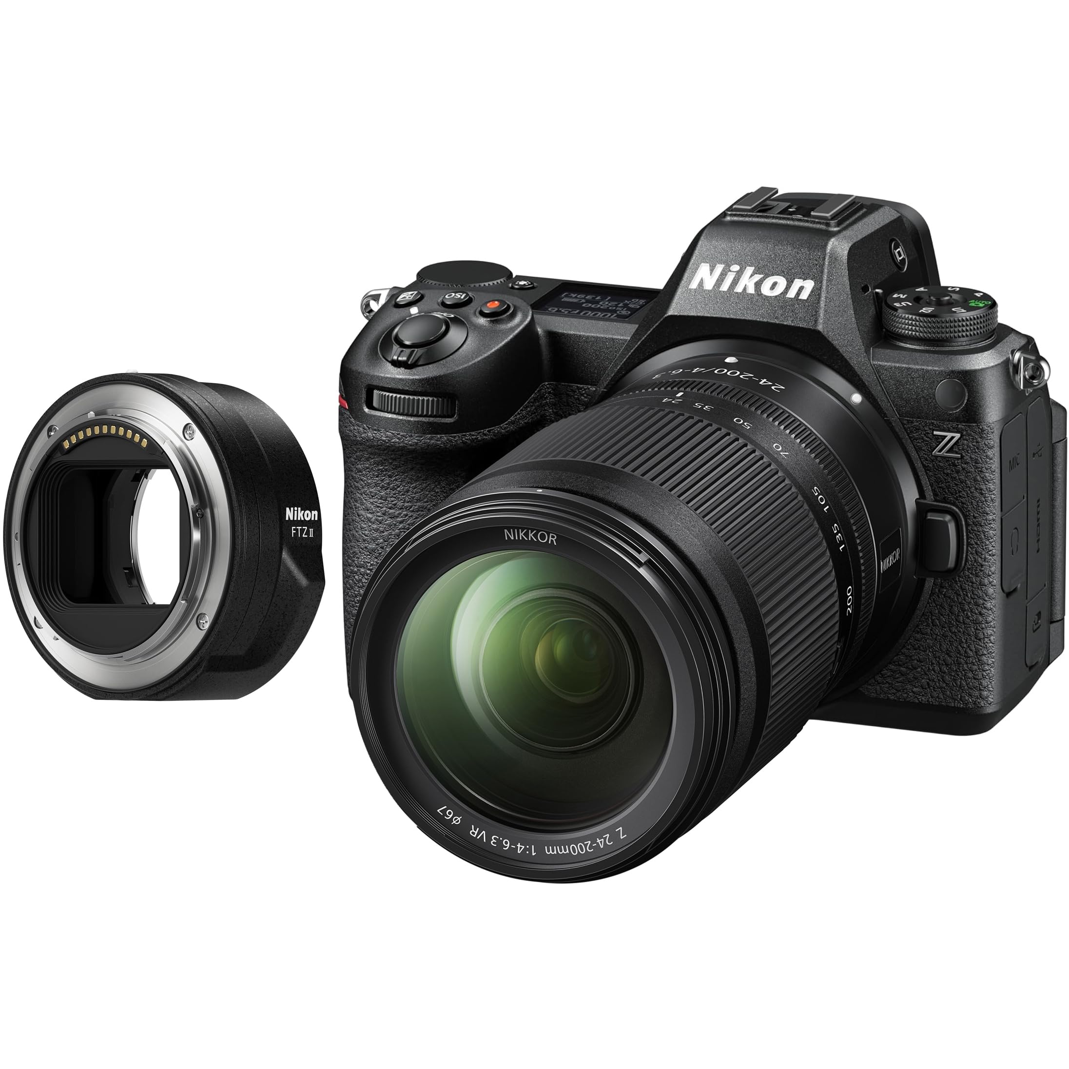 美品　Nikon Z6 + NIKKOR Z 24-200mm Amazon.com : Nikon NIKKOR Z 24-200mm VR | Compact all-in-one