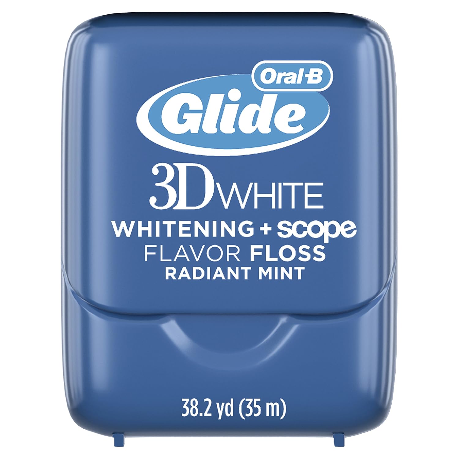 Oral-B Glide 3D White Whitening plus Scope Radiant Mint Flavor Floss Twin Pack