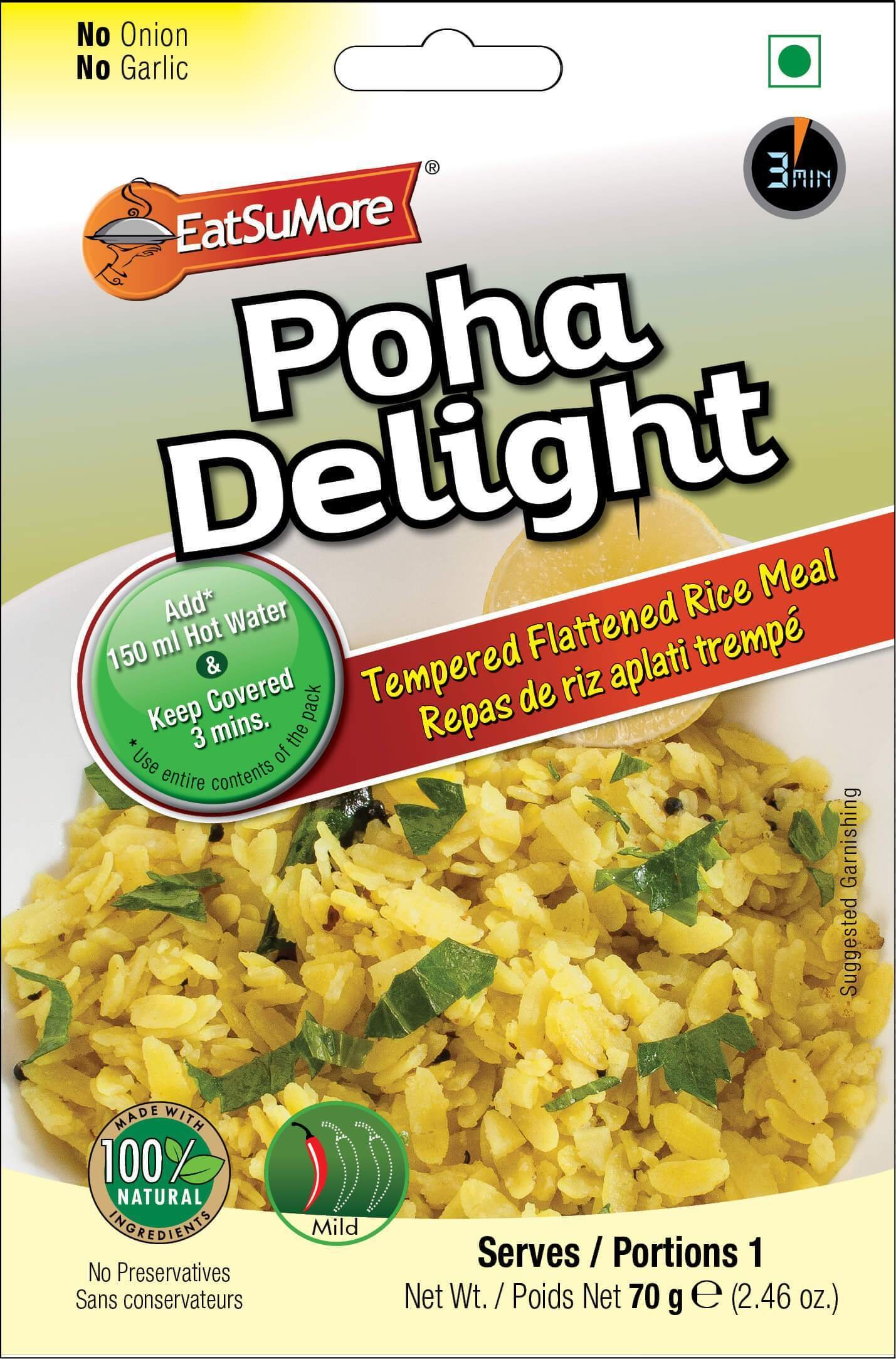 See full amazon price history chart for EATSUMORE Indian Poha Delight, 210g 7.94 OZ (Pack of 3), Just Add Hot Water, No Preservatives, Vegan, Microwavable, Instant Mix, No Cooking Required, Serve in 3 mins EATSUMORE Indian Poha Delight, 210g 7.94 OZ (Pack of 3), Just Add Hot Water, No Preservatives, Vegan, Microwavable, Instant Mix, No Cooking Required, Serve in 3 mins (B07D82Z3ZG) Amazon Price History, Amazon Price Tracker