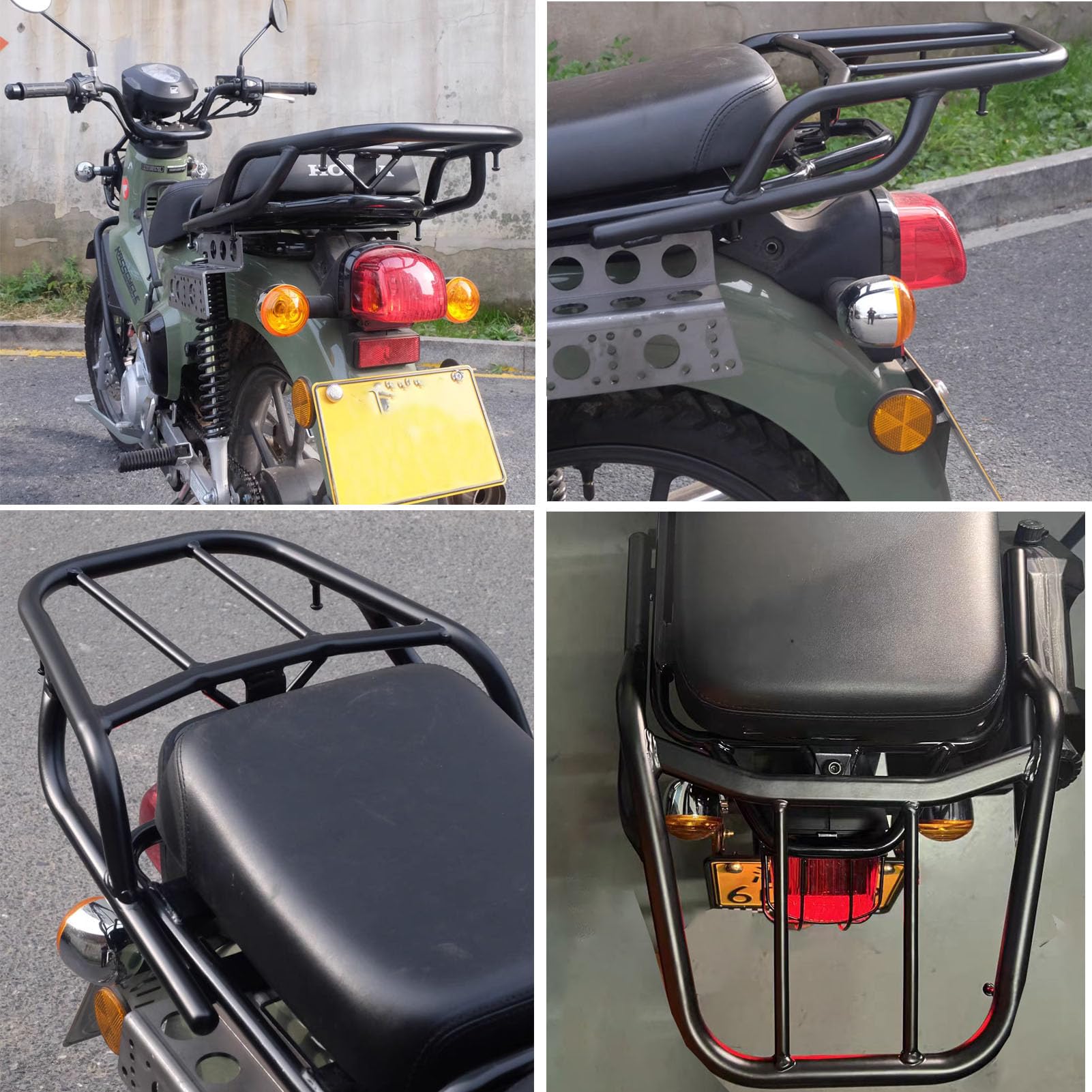 Amazon | GiDoKe For cross cub cc110 バイク用 リアキャリア