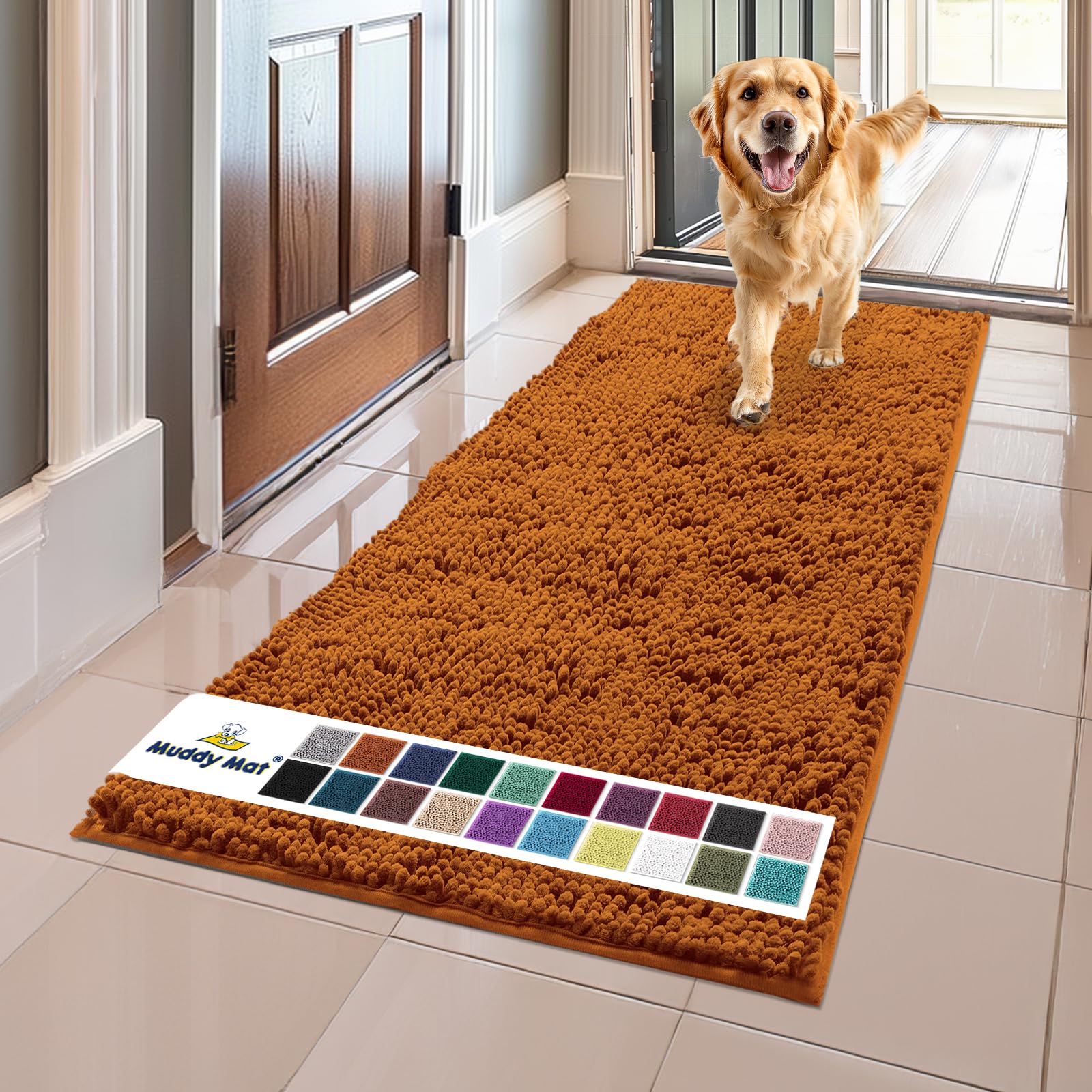 Muddy Mat®, Orange, 61 x 152 cm