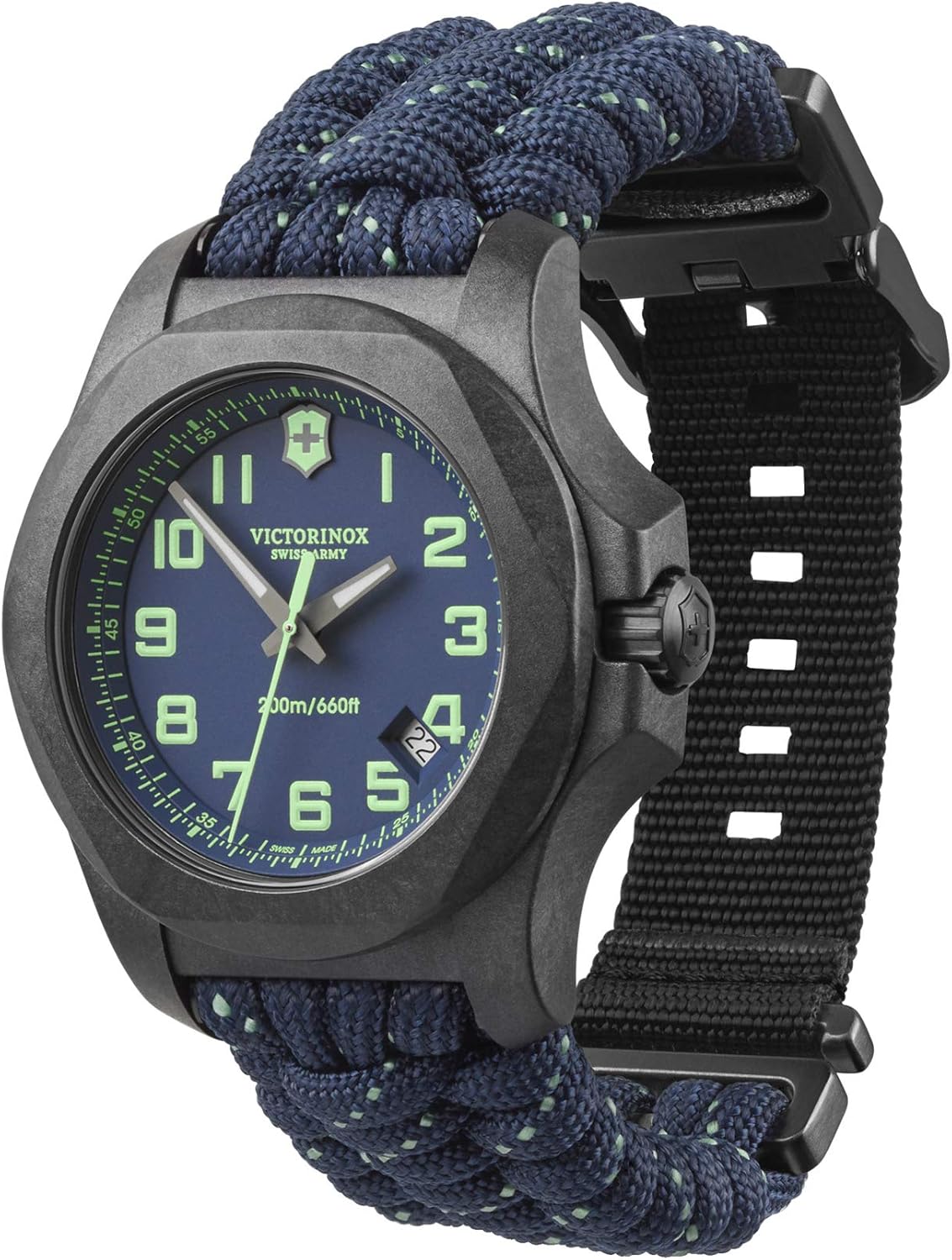 Victorinox Uomo I.N.O.X. Carbon - Orologio al quarzo analogico in acciaio al carbonio fabbricato in Svizzera 241860 Victorinox Uomo I.N.O.X. Carbon - Orologio al quarzo analogico in acciaio al carbonio fabbricato in Svizzera 241860