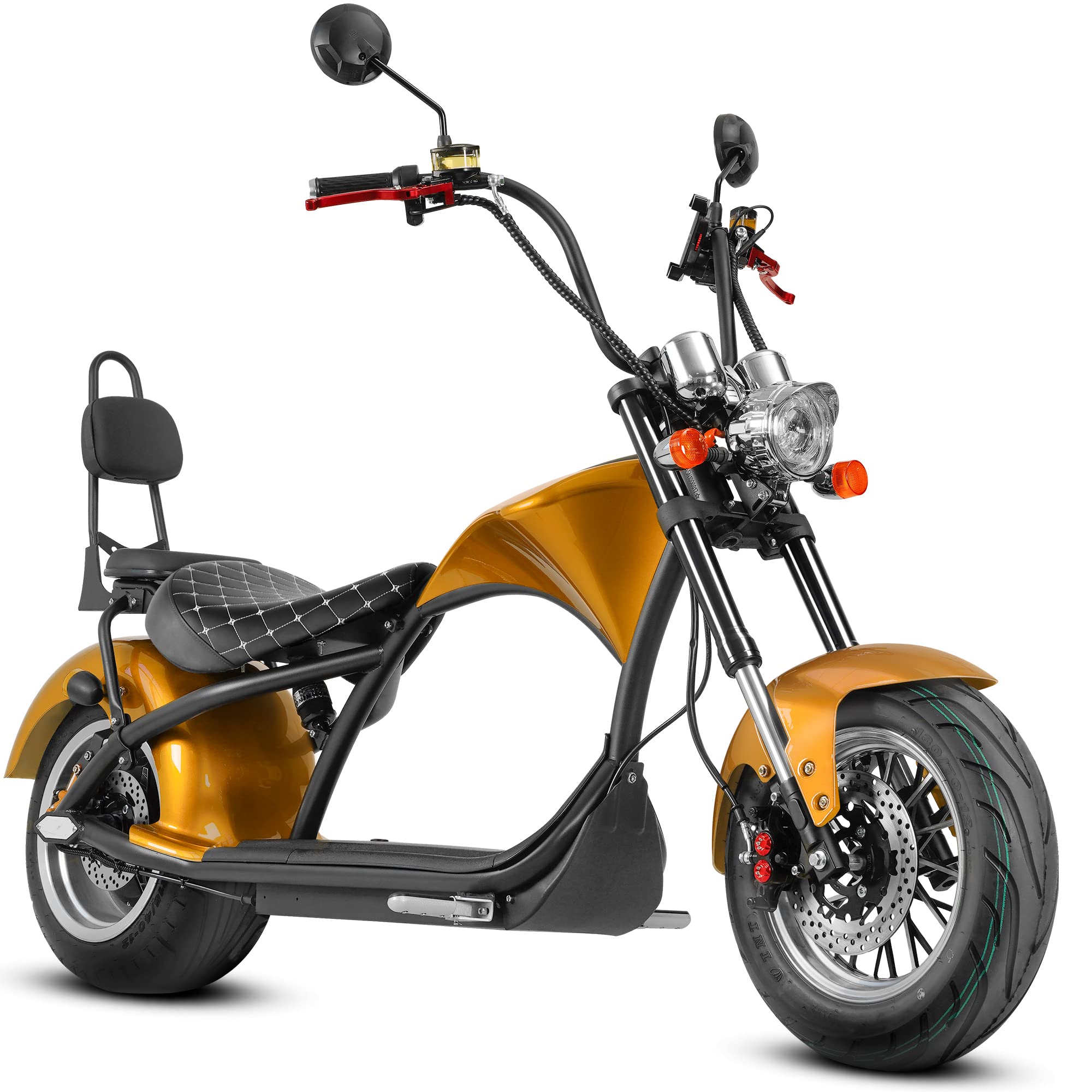 Buy eAhora DOT Approved M1P Electric Motorcycle for Adults, 37MPH 2000W